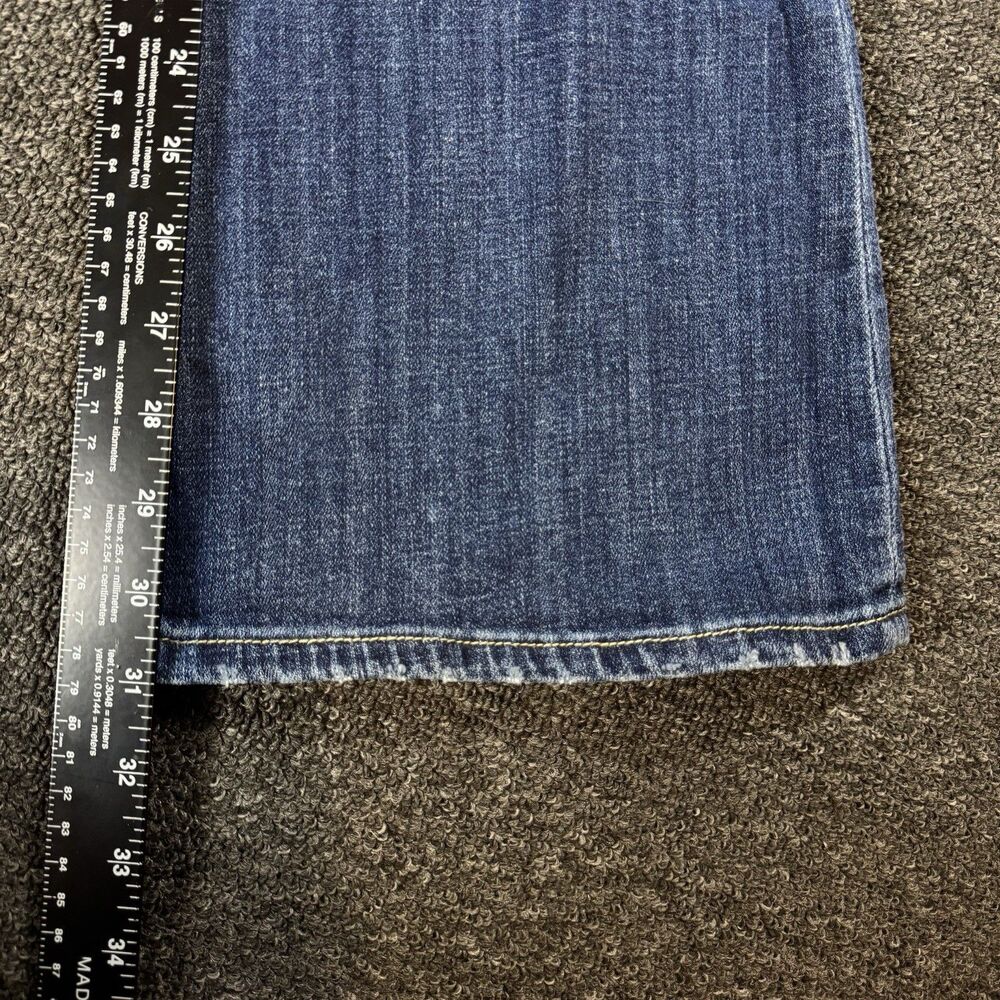 Idyllwind Flared Jeans Womens Festival Boho Flare Blue Denim Western SZ 8Wx32L - Picture 5 of 13